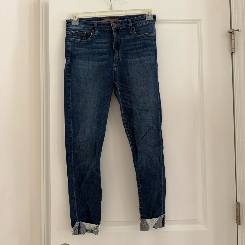 Joe's Jeans Dark Blue Ankle Cropped